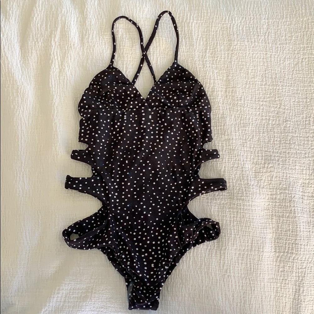$110 Off!!! Posh Pua One Piece in polka dot
